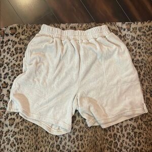 Free people beach terry cloth shorts